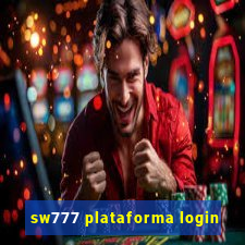 sw777 plataforma login